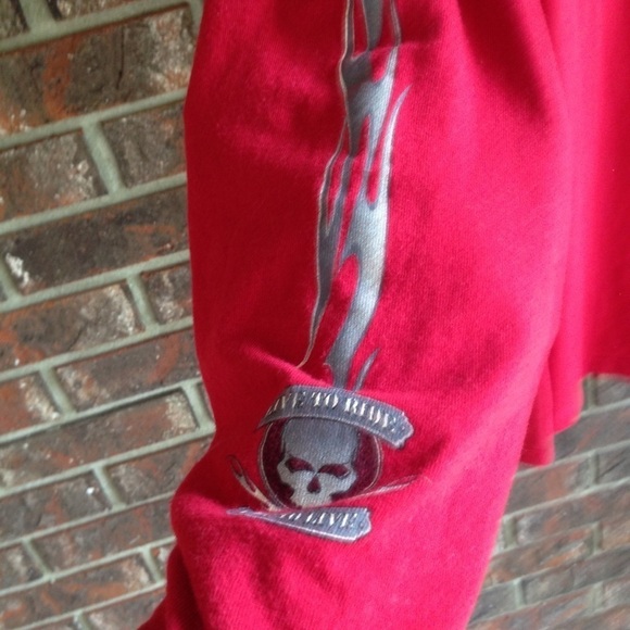 HARLEY Davidson Long Sleeve Shirt Size Large - Picture 7 of 8